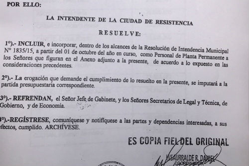 El Defensor explica porque cuestion los pases a planta